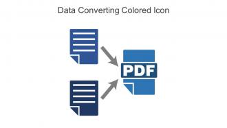 Data Converting Colored Icon In Powerpoint Pptx Png And Editable Eps Format