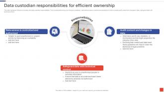 Data Custodian Responsibilities For Efficient Ownership