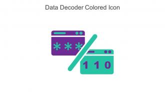 Data Decoder Colored Icon In Powerpoint Pptx Png And Editable Eps Format
