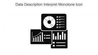 Data Description Interpret Monotone Icon In Powerpoint Pptx Png And Editable Eps Format