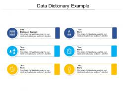 Data dictionary example ppt powerpoint presentation pictures deck cpb