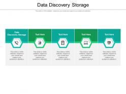 Data discovery storage ppt powerpoint presentation outline smartart cpb