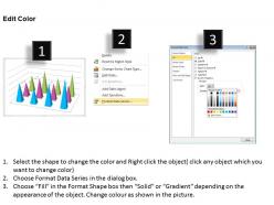 Data driven 3d column chart for business project powerpoint slides