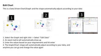 Data driven 3d interactive bubble chart powerpoint slides