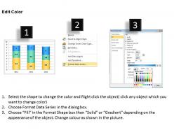 Data driven bar chart to handle data powerpoint slides