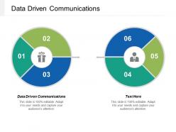 Data driven communications ppt powerpoint presentation gallery objects cpb