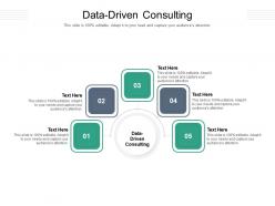 Data driven consulting ppt powerpoint presentation layouts example cpb