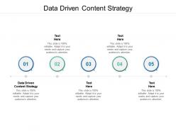 Data driven content strategy ppt powerpoint presentation show backgrounds cpb