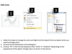 Data driven coordinate data with scatter chart powerpoint slides