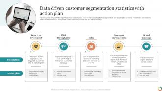 Data Driven Customer Segmentation Statistics With Action Plan