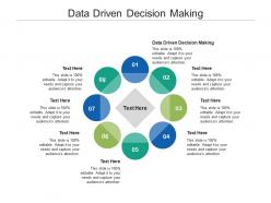 Data driven decision making ppt powerpoint presentation file templates cpb