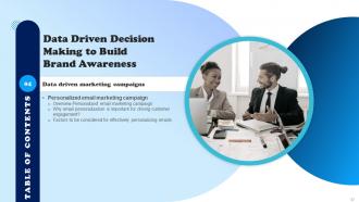 Data Driven Decision Making To Build Brand Awareness Powerpoint Presentation Slides MKT CD V Engaging Best