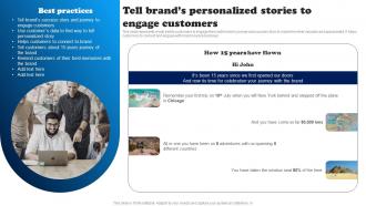 Data Driven Decision Making To Build Tell Brands Personalized Stories To Engage Customers MKT SS V