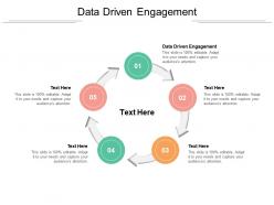 Data driven engagement ppt powerpoint presentation infographics pictures cpb