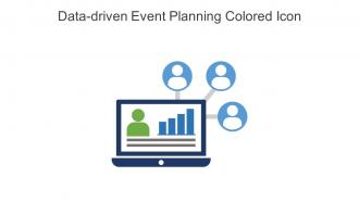 Data Driven Event Planning Colored Icon In Powerpoint Pptx Png And Editable Eps Format