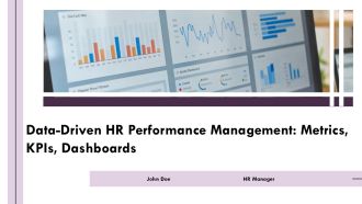 Data Driven HR Performance Management Metrics Kpis Dashboards PPT Information AT