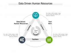 Data driven human resources ppt powerpoint presentation model file formats cpb