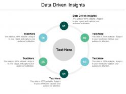 Data driven insights ppt powerpoint presentation file graphics design cpb