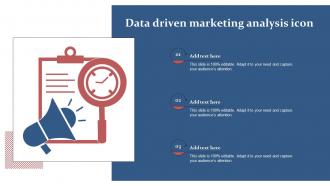 Data Driven Marketing Analysis Icon