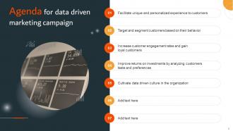 Data Driven Marketing Campaign Powerpoint Presentation Slides MKT CD V Slides Professionally