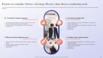 Data Driven Marketing Guide To Enhance ROI Powerpoint Presentation Slides MKT CD Designed Analytical