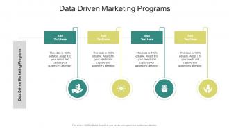 Data Driven Marketing Programs In Powerpoint And Google Slides Cpb