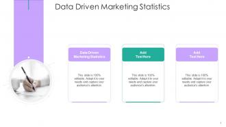 Data Driven Marketing Statistics In Powerpoint And Google Slides Cpb