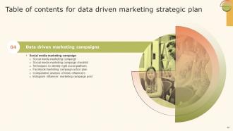 Data Driven Marketing Strategic Plan Powerpoint Presentation Slides MKT CD V Analytical Impressive