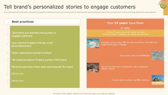 Data Driven Marketing Strategic Tell Brands Personalized Stories To Engage Ppt Icon MKT SS V