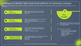 Data Driven Marketing Techniques To Identify Right Social Media MKT SS V
