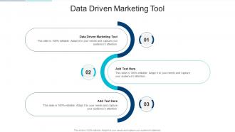Data Driven Marketing Tool In Powerpoint And Google Slides Cpb