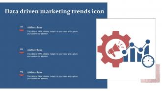 Data Driven Marketing Trends Icon
