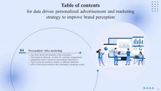 Data Driven Personalized Advertisement And Marketing Strategy To Improve Brand Perception Deck Idea Adaptable