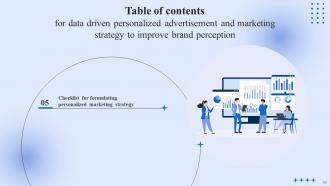 Data Driven Personalized Advertisement And Marketing Strategy To Improve Brand Perception Deck Visual Adaptable