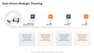 Data Driven Strategic Planning In Powerpoint And Google Slides Cpb
