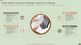 Data Driven Tools For Strategic Decision Making