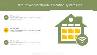 Data Driven Warehouse Execution System Icon