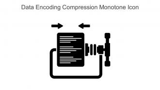 Data Encoding Compression Monotone Icon In Powerpoint Pptx Png And Editable Eps Format