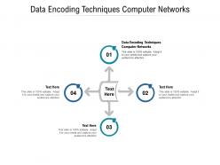 Data encoding techniques computer networks ppt powerpoint presentation slides model cpb