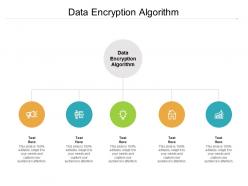 Data encryption algorithm ppt powerpoint presentation diagram images cpb