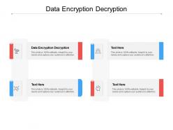 Data encryption decryption ppt powerpoint presentation sample cpb