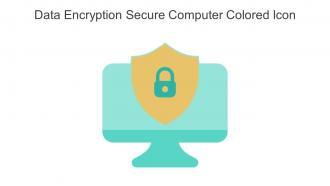 Data Encryption Secure Computer Colored Icon In Powerpoint Pptx Png And Editable Eps Format