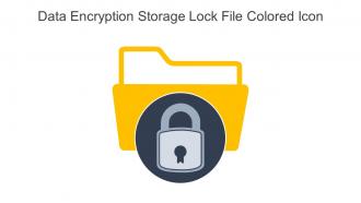 Data Encryption Storage Lock File Colored Icon In Powerpoint Pptx Png And Editable Eps Format