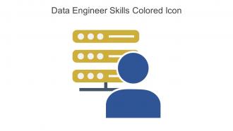 Data Engineer Skills Colored Icon In Powerpoint Pptx Png And Editable Eps Format