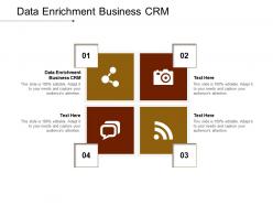 Data enrichment business crm ppt powerpoint presentation infographics slide cpb