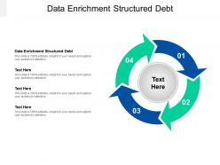 Data enrichment structured debt ppt powerpoint presentation professional slides cpb