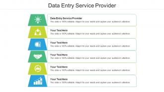 Data entry service provider ppt powerpoint presentation visual aids portfolio cpb