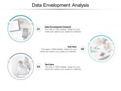 Data envelopment analysis ppt powerpoint presentation summary elements cpb