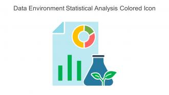 Data Environment Statistical Analysis Colored Icon In Powerpoint Pptx Png And Editable Eps Format