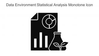 Data Environment Statistical Analysis Monotone Icon In Powerpoint Pptx Png And Editable Eps Format